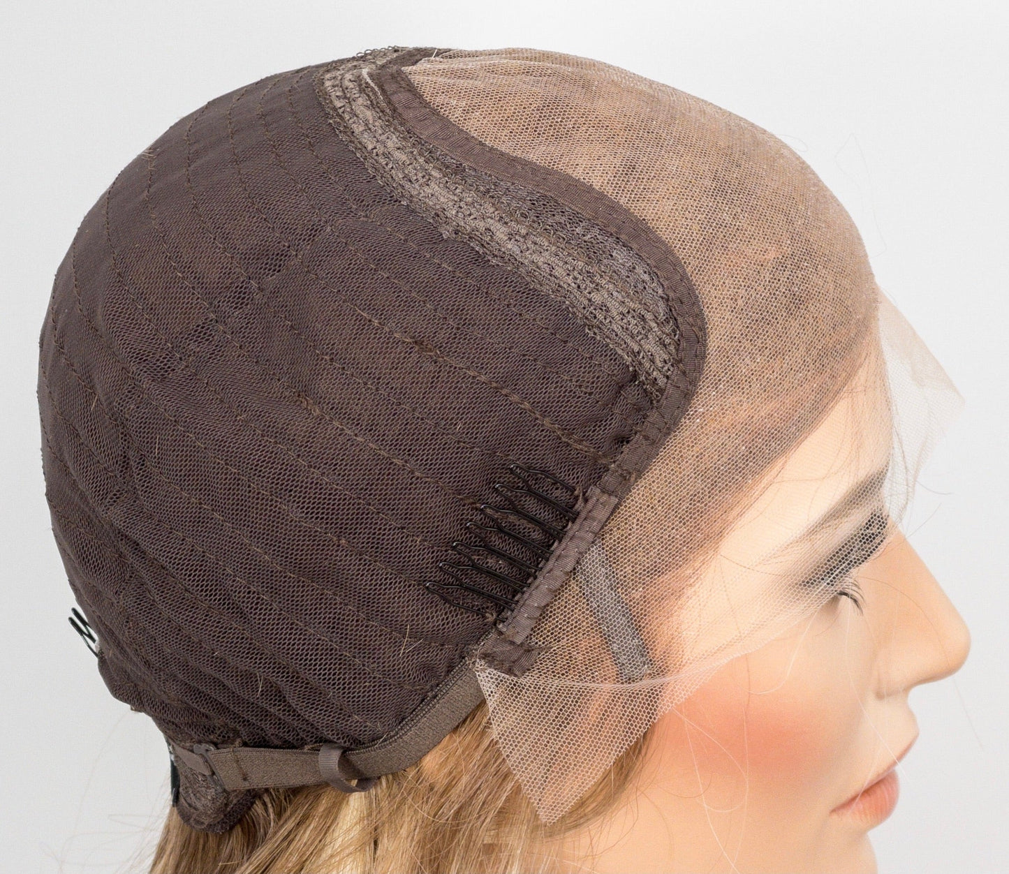 "Sarah" (L) 16” LACE EAR TABS