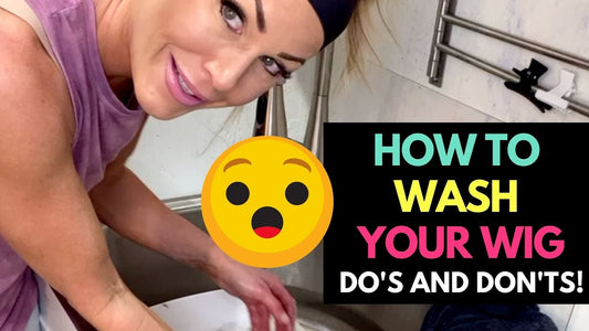 How to Wash Your Wig Do's and Dont's! to Keep It Looking NEW