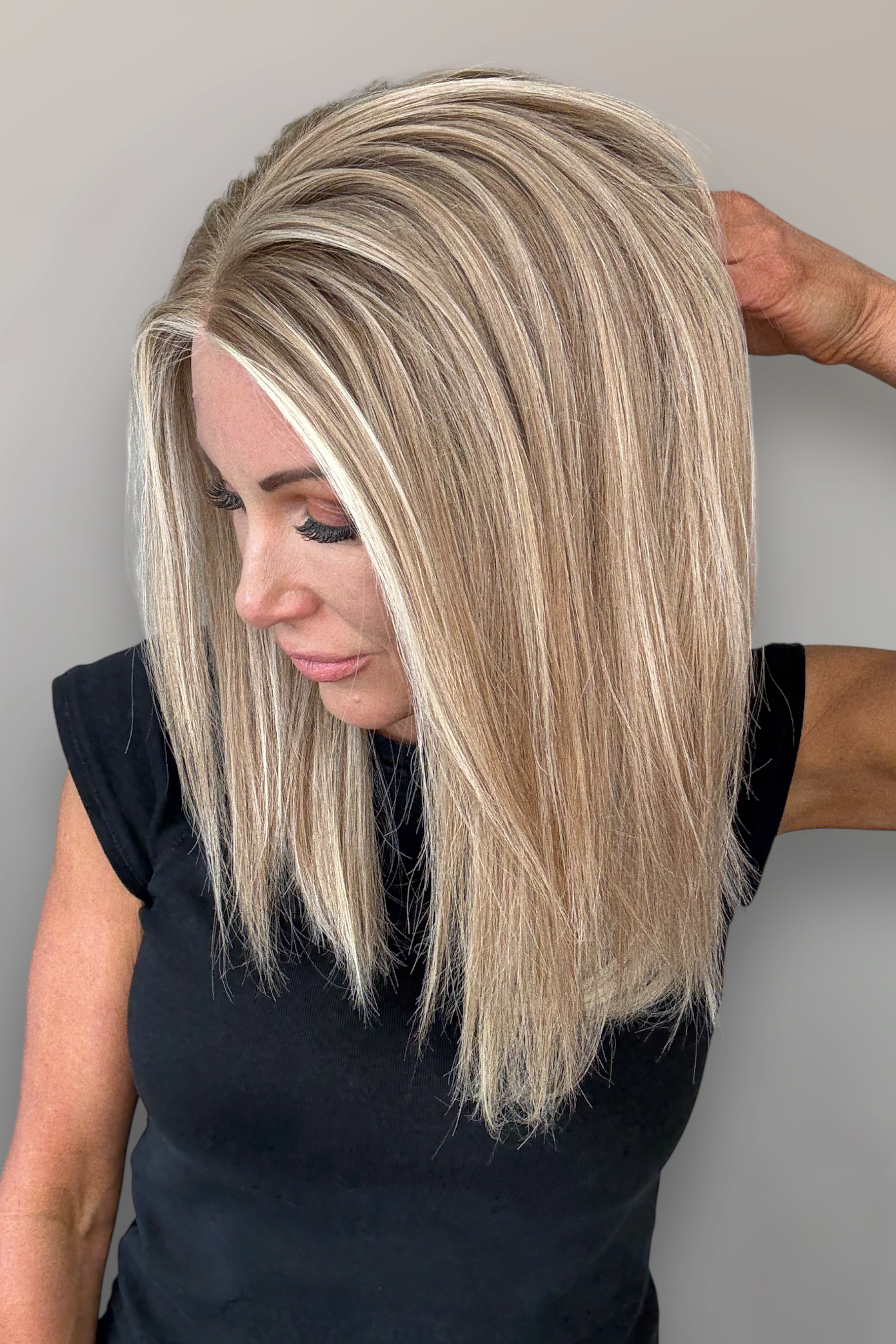 "GiGi" (S) 18" Fully Hand-Tied